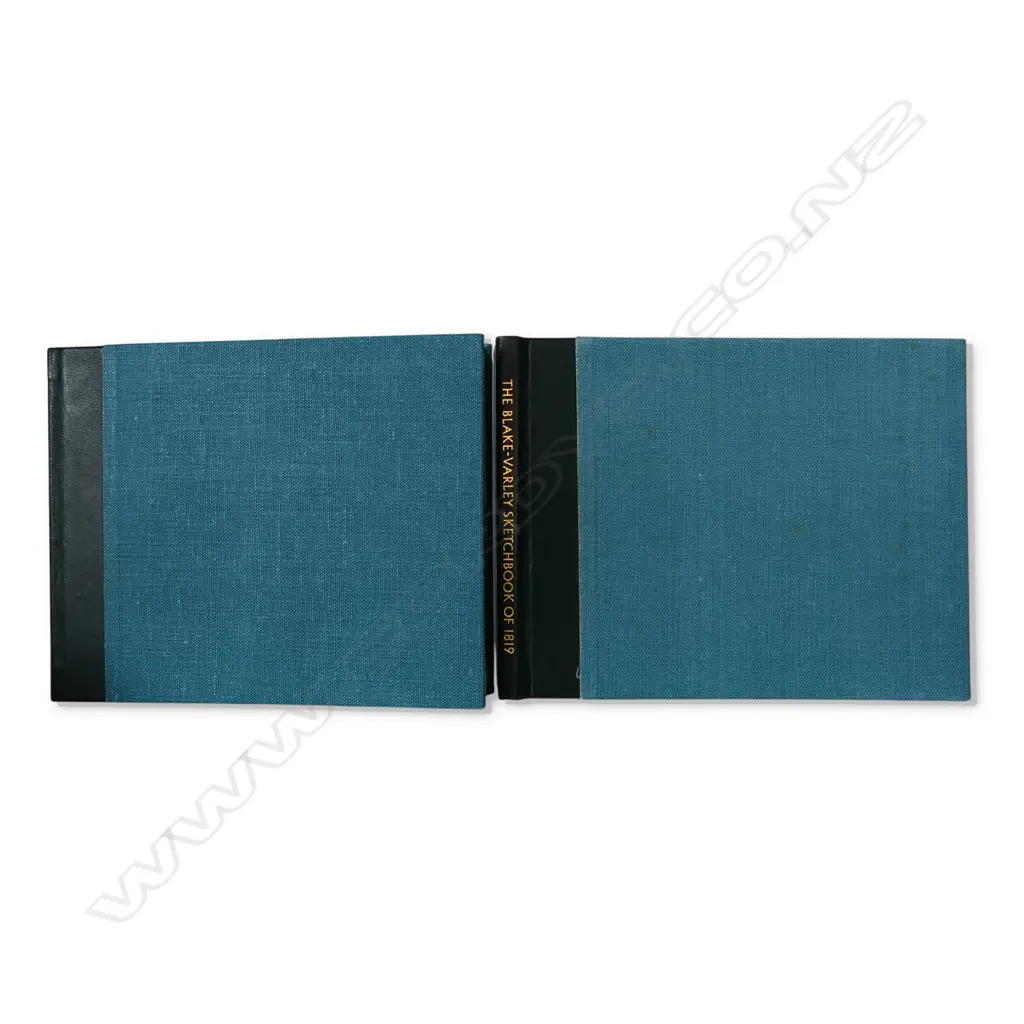 ‘THE BLAKE-VARLEY SKETCHBOOK OF 1819 IN THE COLLECTION OF MDE CLAYTON-STAMM’ 2 VOLS IN SLIPCASE. LTD EDITION OF 800 Image 1++