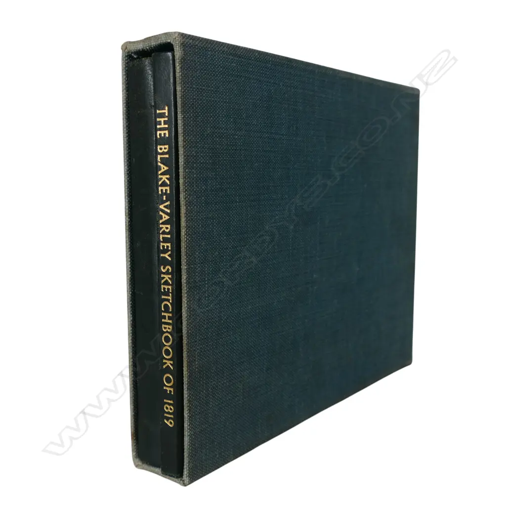 ‘THE BLAKE-VARLEY SKETCHBOOK OF 1819 IN THE COLLECTION OF MDE CLAYTON-STAMM’ 2 VOLS IN SLIPCASE. LTD EDITION OF 800 Image 1++