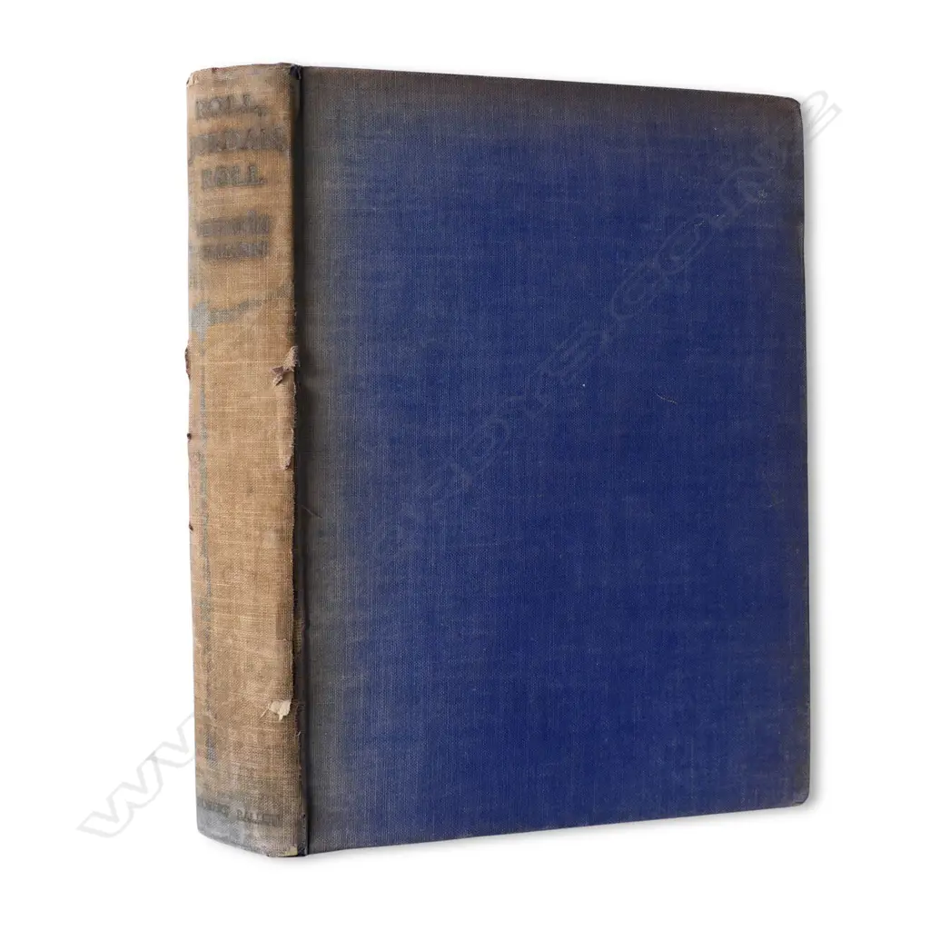 RARE 1st EDITION OF JULIA PETERKIN & DORIS ULMANN'S ‘ROLL, JORDAN, ROLL’, 1933. Image 1++