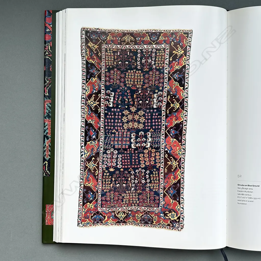 JAMES D BURNS: ANTIQUE RUGS OF KURDISTAN Image 1++
