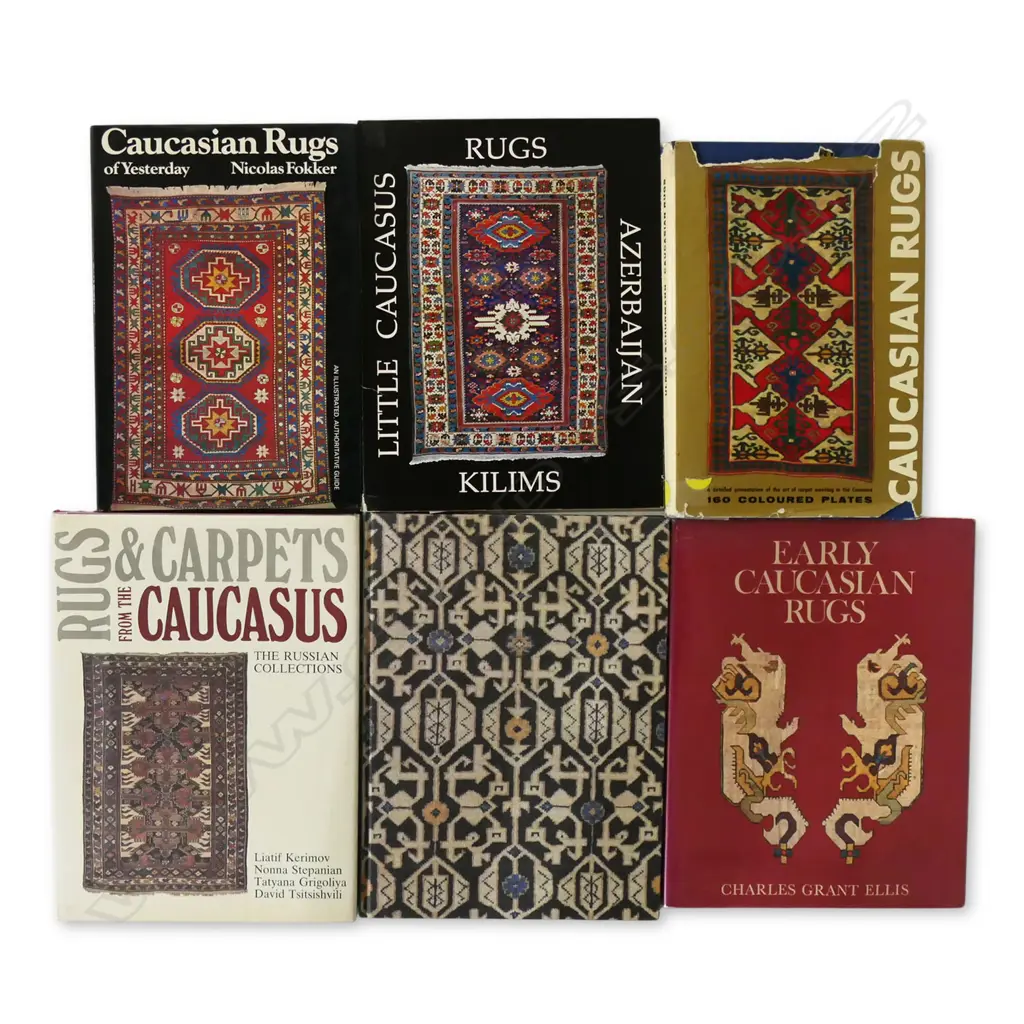 6 PUBLICATIONS - CAUCASIAN RUGS AND CARPETS Image 1++