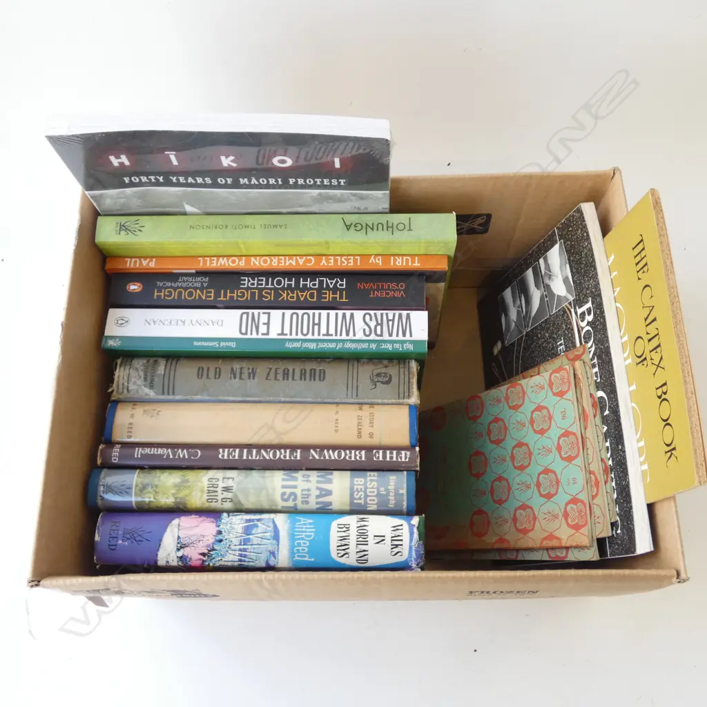 ASST. BOOKS, NZ / MAORI INTEREST Image 1++