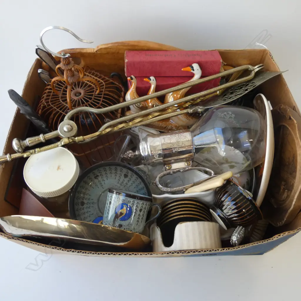ASST. CHINA, GLASS WARE, CANE BIRD CAGE ETC Image 1++