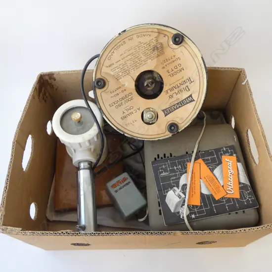WATCH MELTERS VIBROGRAPH, E WATERPROOF TEST TANK, TURN TABLE & OTHER