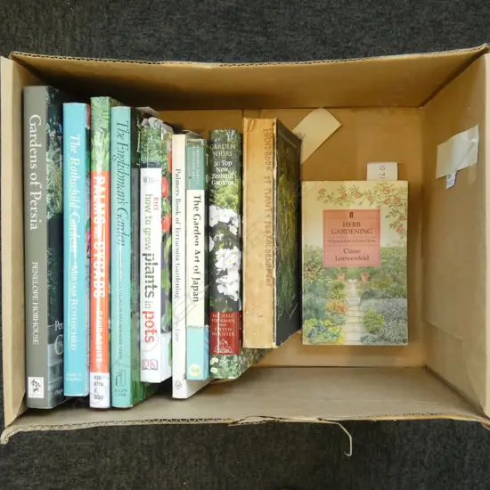 GARDENS AND GARDENING BOOKS, 10 VOLS