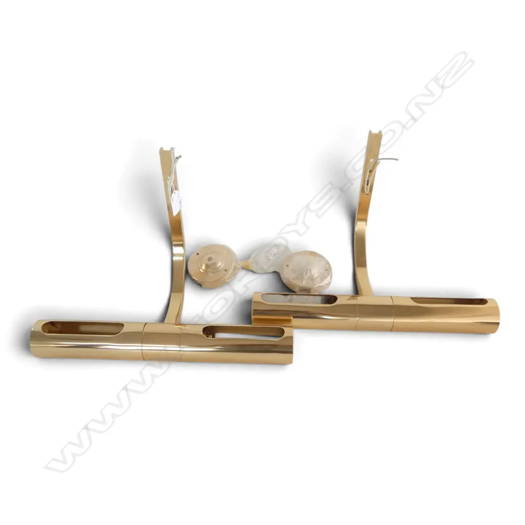 PR POLISHED BRASS PICTURE LIGHTS W.345mm Image 1++