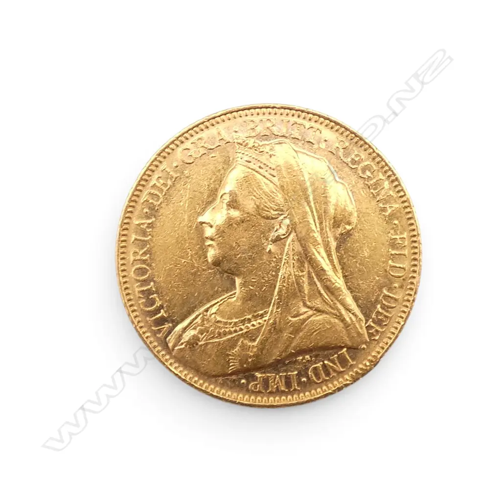 1901 VICTORIAN FULL SOVEREIGNSOVRIEGN 8GMS Image 1++