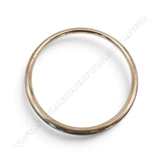 ROLLED GOLD BANGLE Dia.85mm