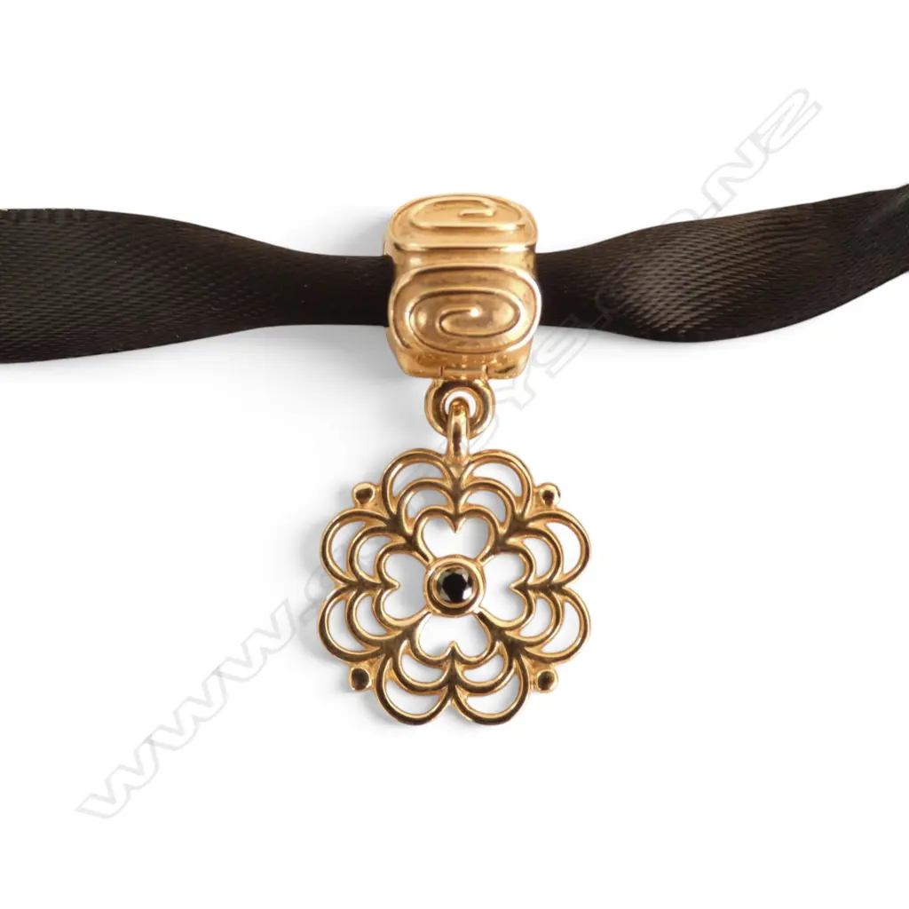 14ct GOLD PANDORA CHARM, 4.3gm Image 1++