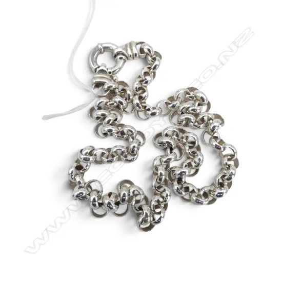 925 SILVER NECKLACE L.450mm 37gms