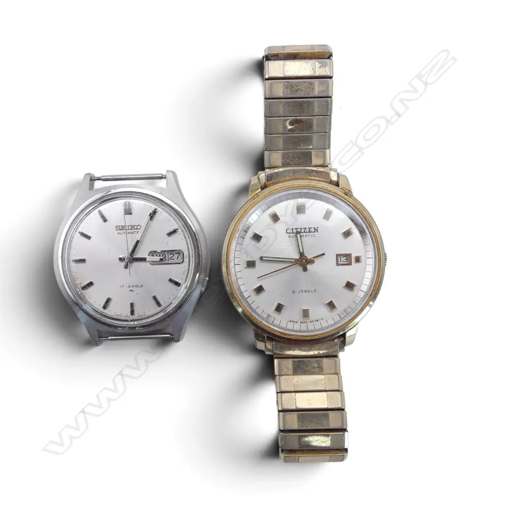 2 WRIST WATCHES; SEIKO, CITIZEN Image 1++