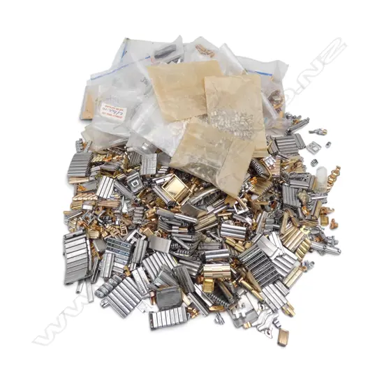 ASST. WRIST WATCH PARTS; LINKS ETC