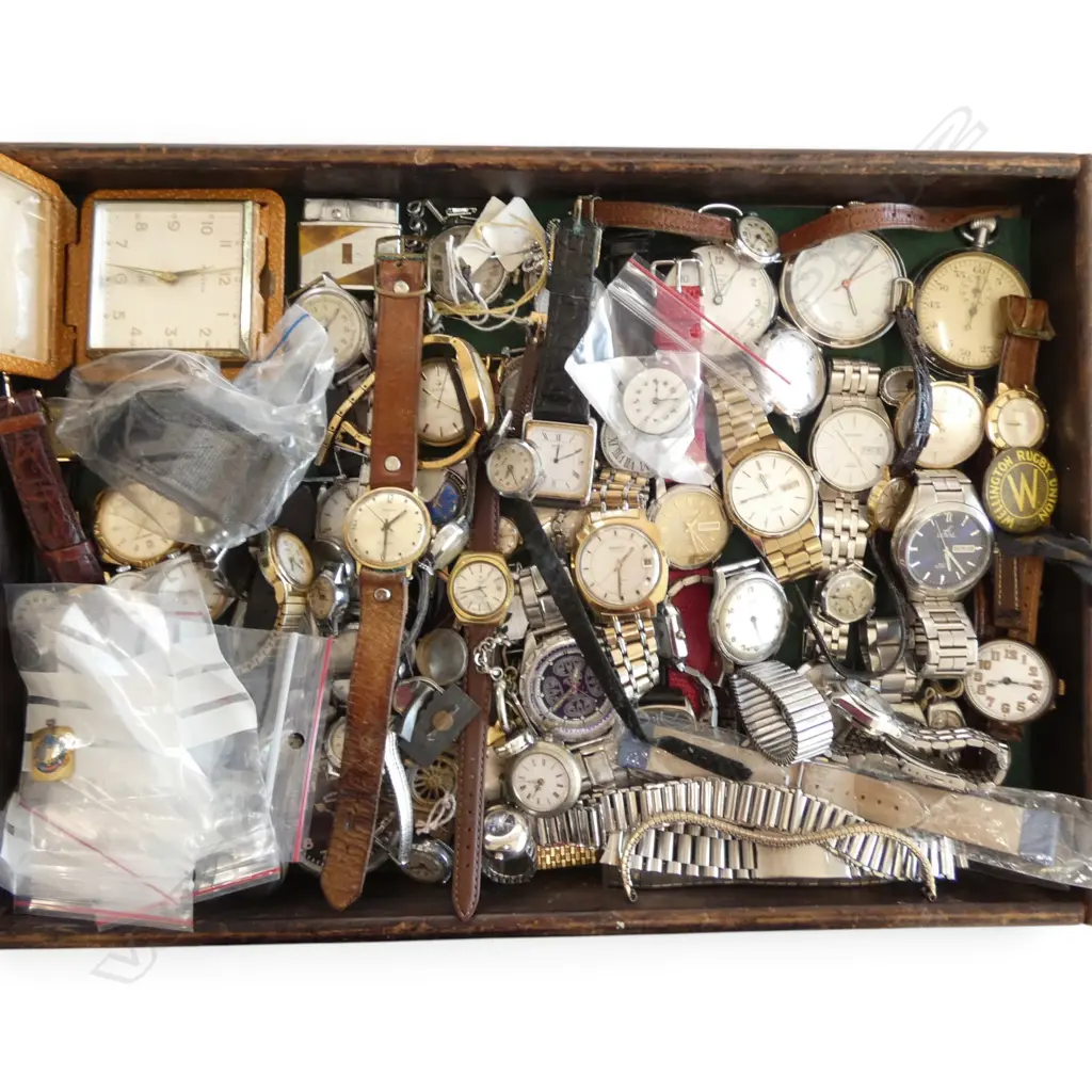 ASST. WRIST WATCHES, PARTS ETC Image 1++