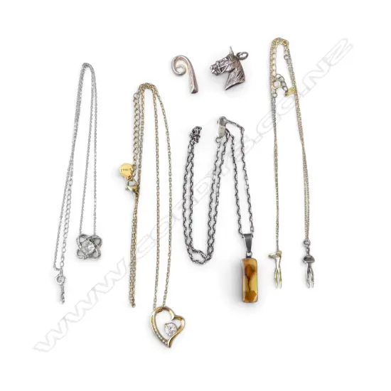 ASST. JEWELLERY, SOME STG SILVER