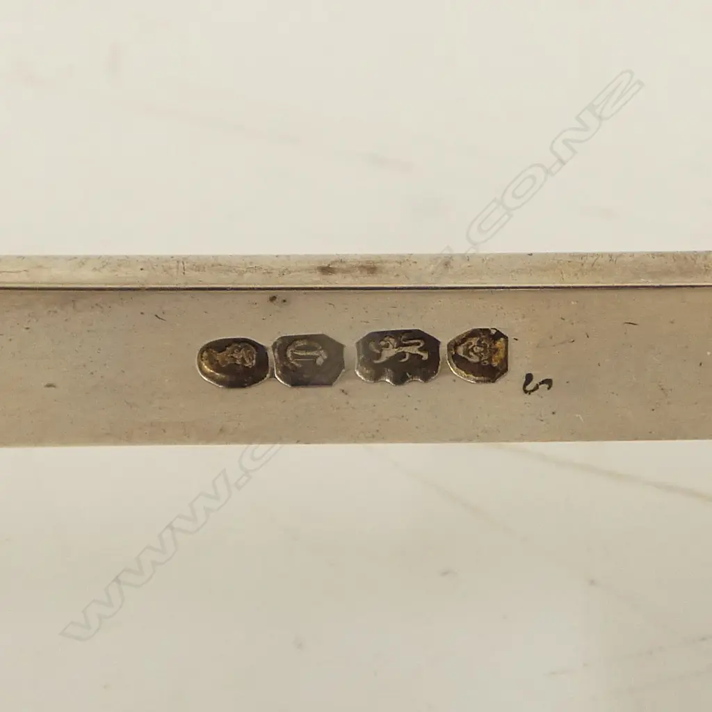 VICTORIAN PR STG SILVER ASPARAGUS TONGS, LONDON 1838, 235gms Image 1++