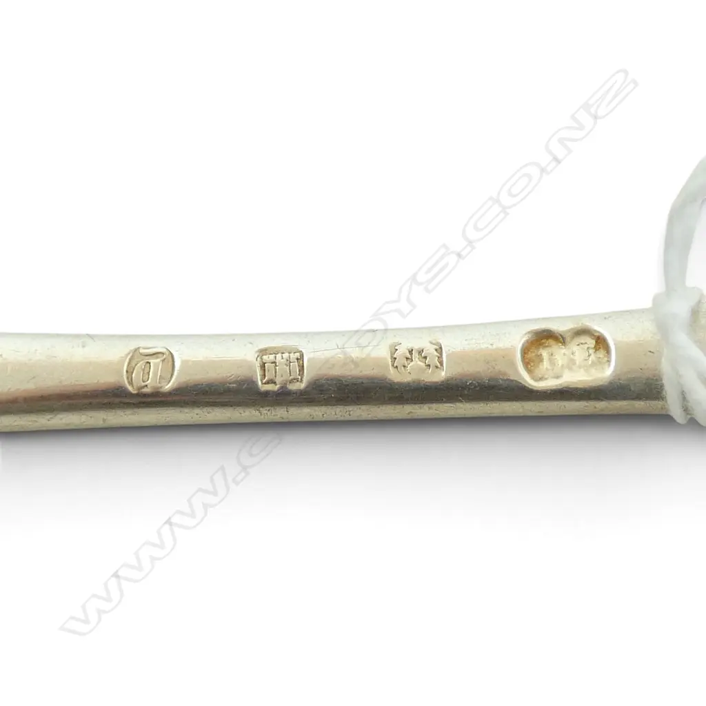 ANTIQUE SCOTTISH SILVER SPOON, BOTTOM MARKED, 75gms Image 1++