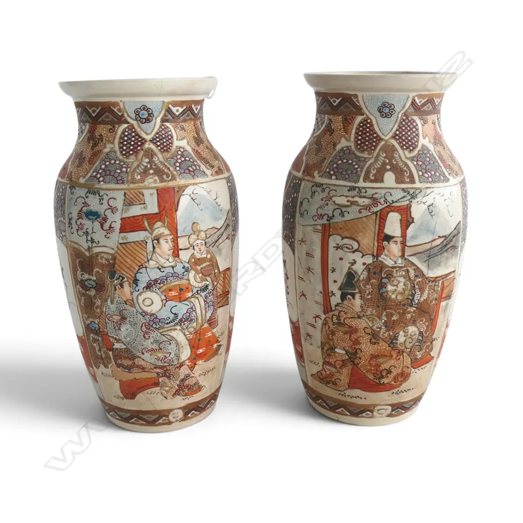 PR SATSUMA VASES H.240mm Image 1++