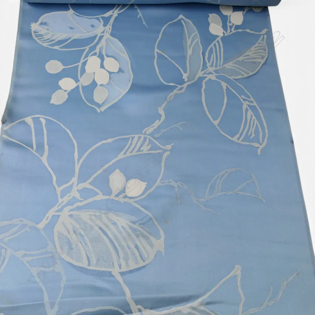 Unused 1980's NISHIJIN TEXTILE (Kyoto) JAPANESE SILK ROLL. L.12m. W.360mm. New old stock Image 1++