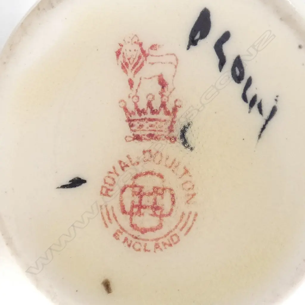 PR RARE ROYAL DOULTON ART DECO PANSY EGGCUPS, 1917-1930 Image 1++