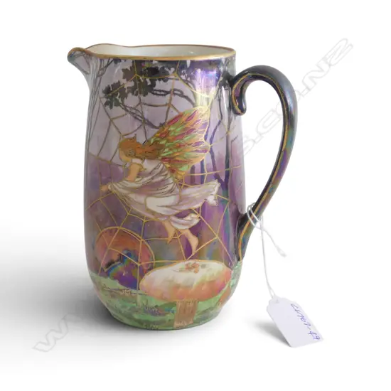 GRIMWADES FAIRY LUSTRE JUG, H.160mm