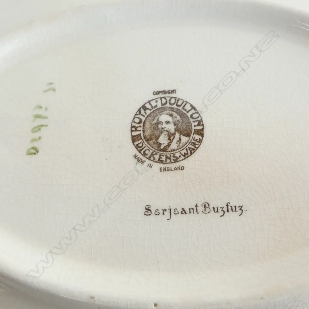 ROYAL DOULTON DICKENS WARE LRG OVAL BOWL, Dia.280x210mm Image 1++