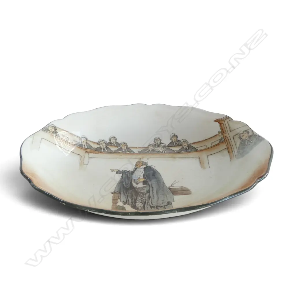 ROYAL DOULTON DICKENS WARE LRG OVAL BOWL, Dia.280x210mm Image 1++