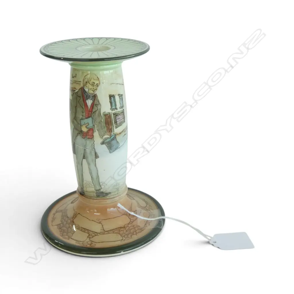 ROYAL DOULTON DICKENS WARE CANDLE STICK, H.165mm Image 1++