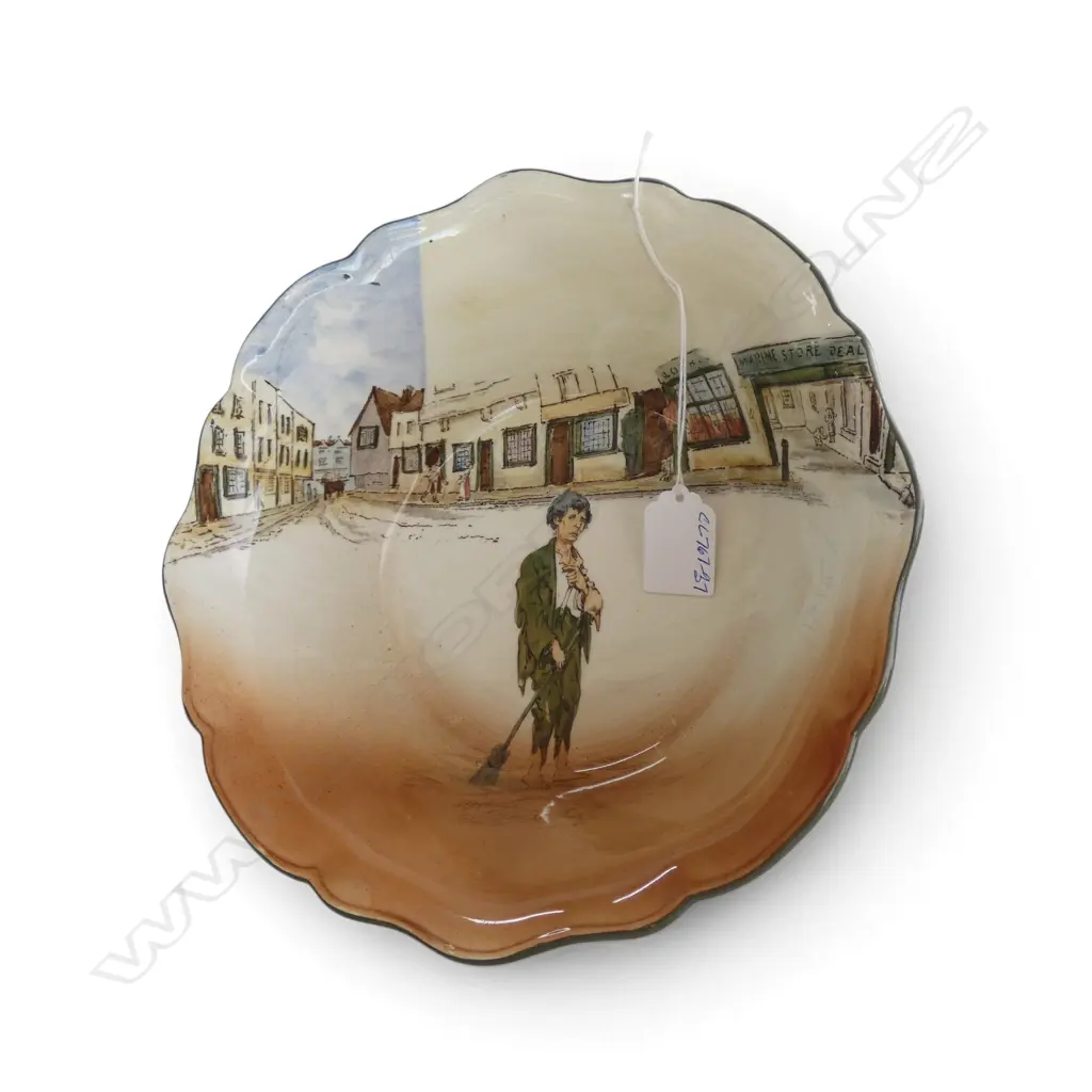 LRG ROYAL DOULTON DICKENS WARE BOWL, Dia.230mm Image 1++