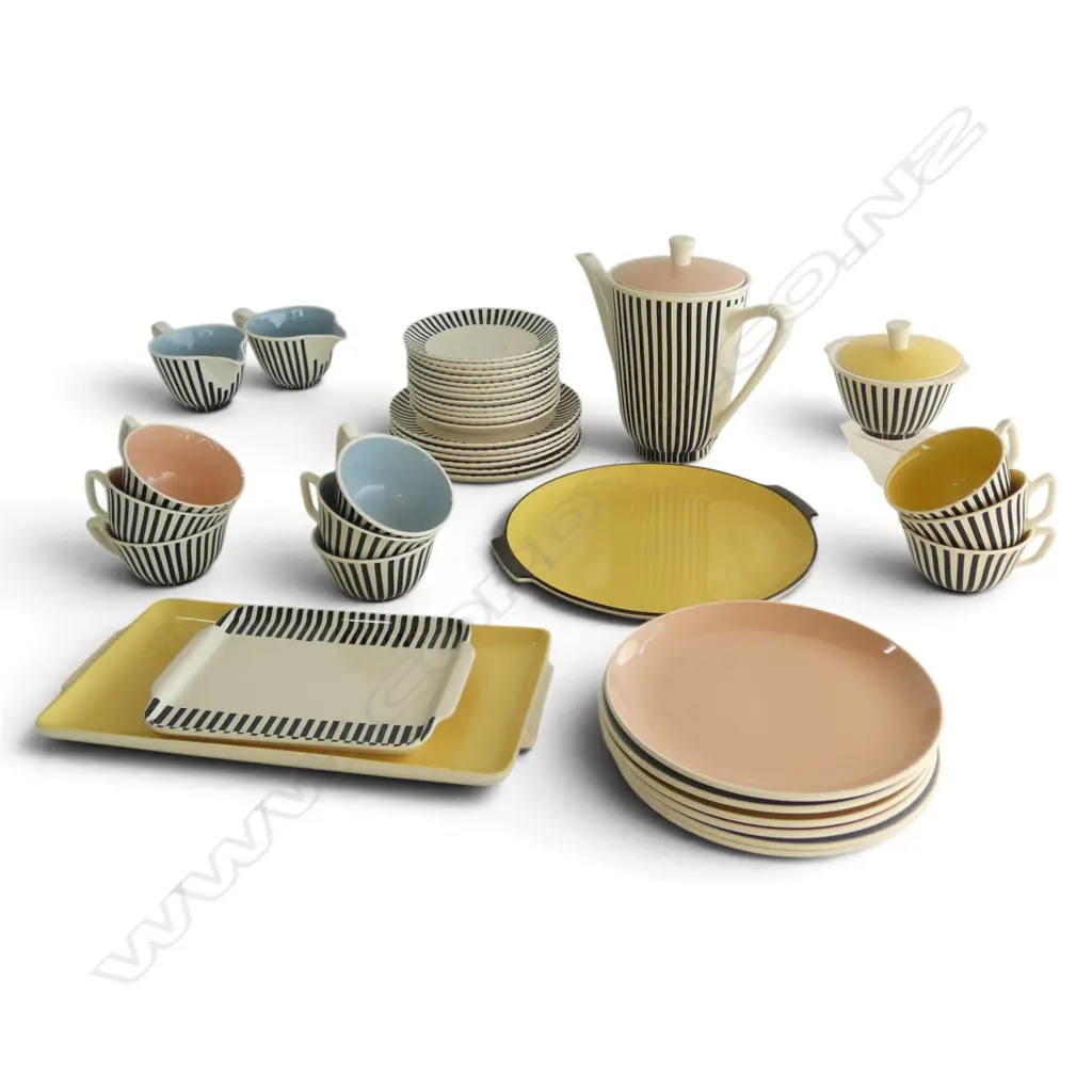 COLLECTION OF VINTAGE VILLEROY & BOCH CHINA consisting of mostly 'Carmen' pattern coffee service... Image 1++