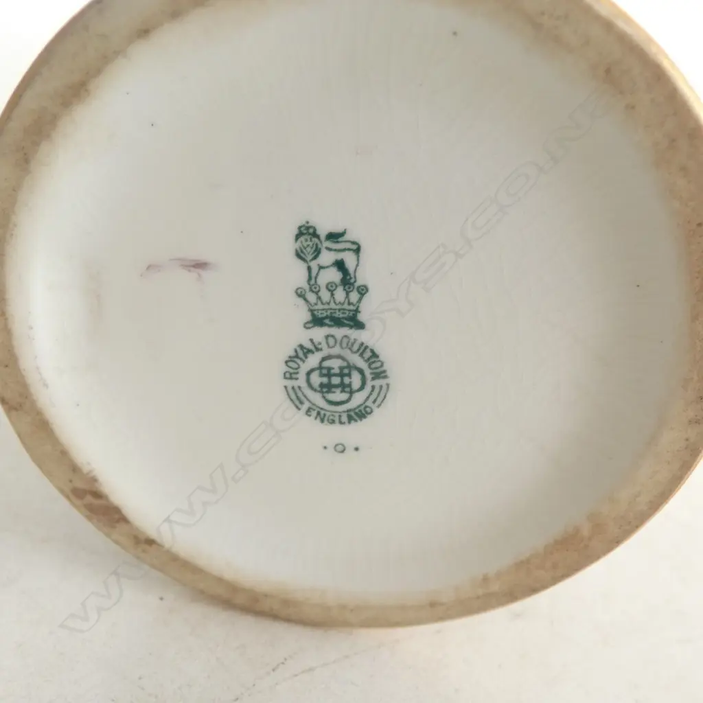 ROYAL DOULTON BLUEBELL GATHERERS BONE CHINA VASE, H.145mm Image 1++