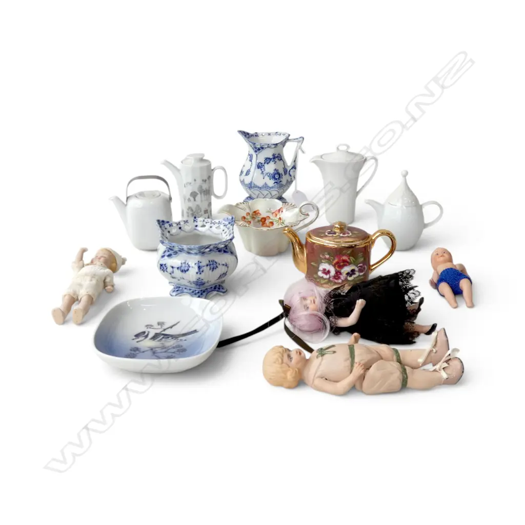 ASST. CHINA & DOLLS; ROYAL COPENHAGEN, ROSENTHAL ETC Image 1++