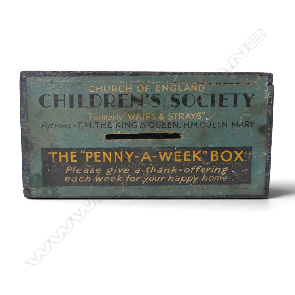 CHURCH OF ENGLAND CHILDRENS SOCIETY COLLECTION BOX Image 1++