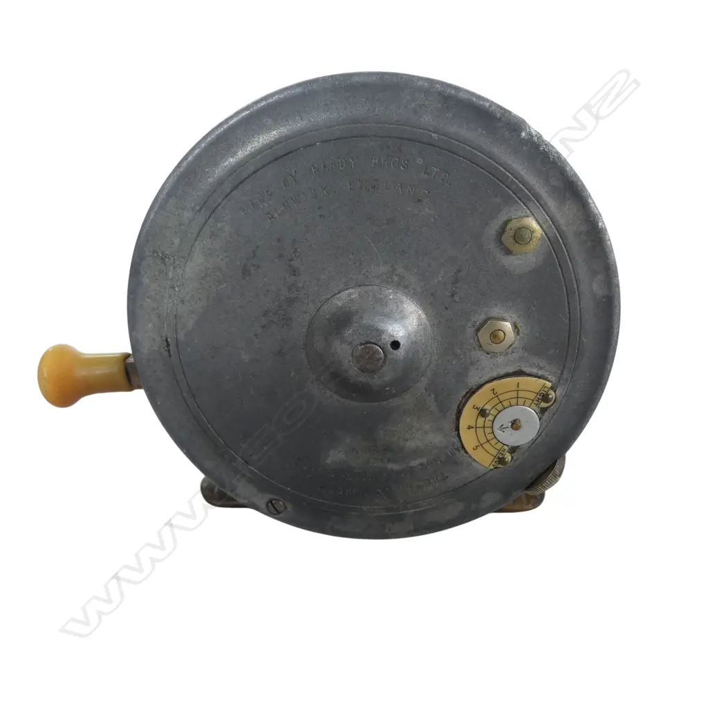 2 VINTAGE FRESHWATER FISHING REELS HARDYS THE SILEX MAJOR & JB MOSCROPS  BRASS REEL DIA90MM Image 1++