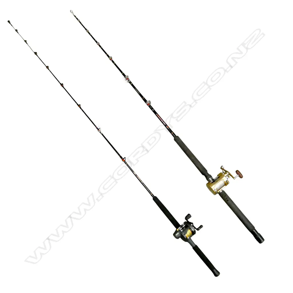 2 ROOD & REEL SETS SHIMANO BANTAM 1500& GEMINI GN300  Image 1++