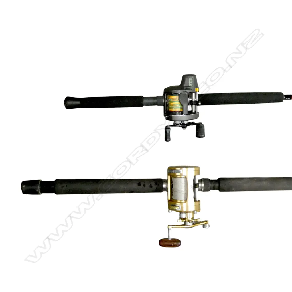 2 ROOD & REEL SETS SHIMANO BANTAM 1500& GEMINI GN300  Image 1++