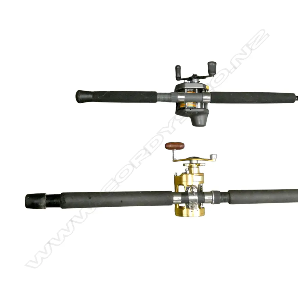 2 ROOD & REEL SETS SHIMANO BANTAM 1500& GEMINI GN300  Image 1++