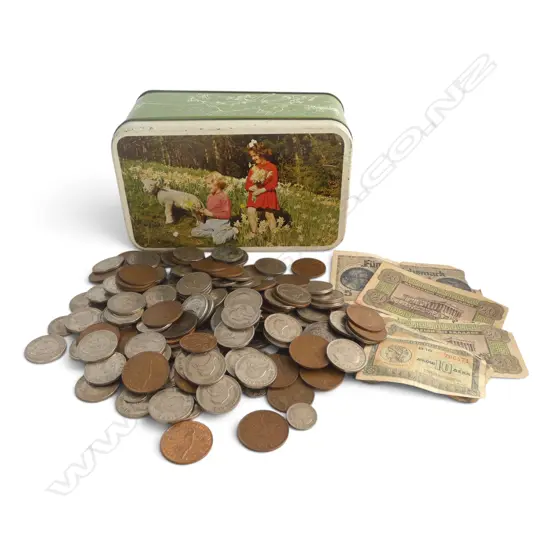 ASST. N.Z. & WORLD COINS & NOTES 