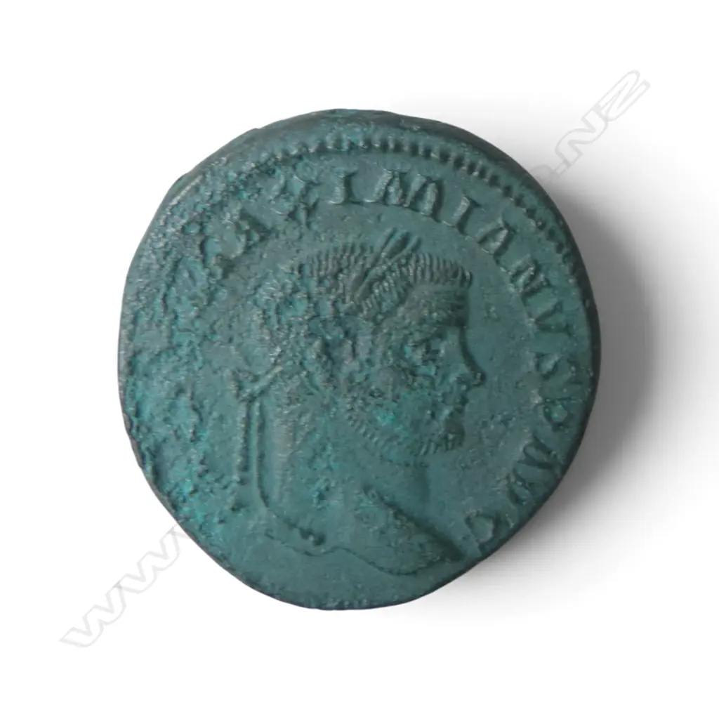 MAXIMIANUS FOLLIS TRIER ROMAN COIN  Image 1++
