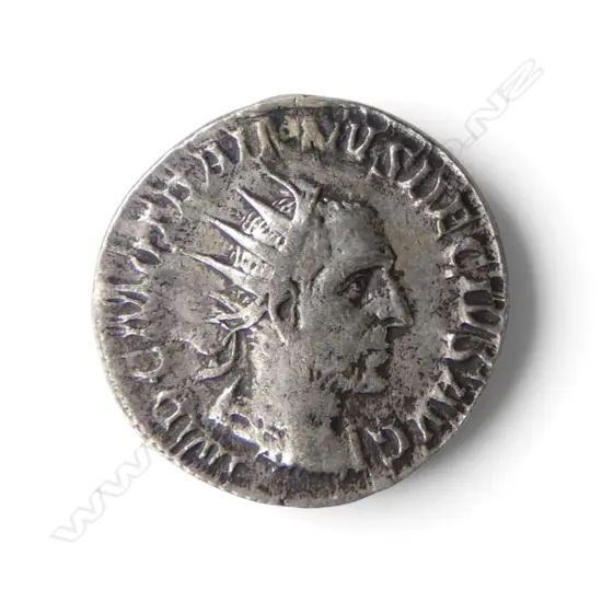 TRAJAN DECIVS SILVER ROMAN COIN