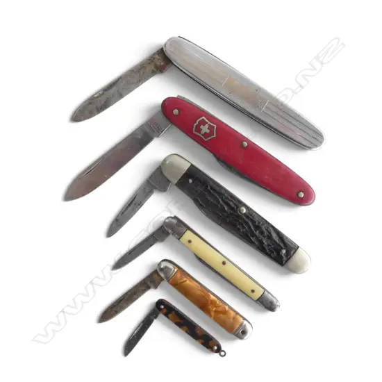 6 POCKET KNIVES L.80 - 40mm