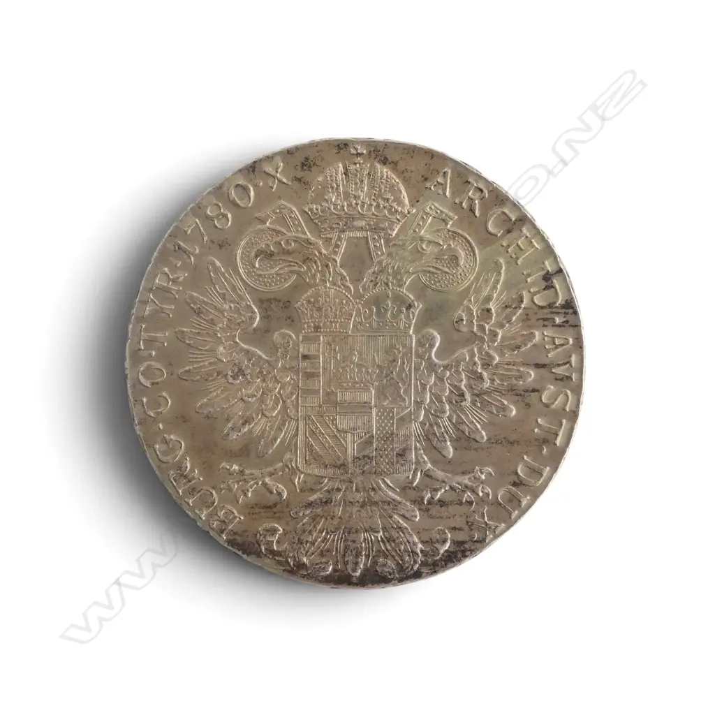 SILVER MARIA THERESA THALER, 1780 COIN, 28gms,  S.F. Schöbl and Füger Vienna Mint Image 1++