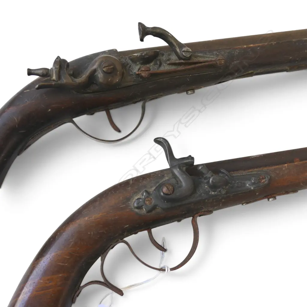 2 REPRODUCTION PISTOLS L.380mm Image 1++