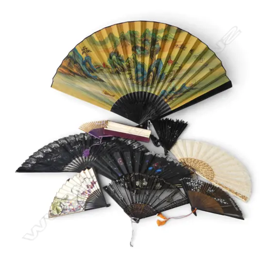 9 ASST FANS L.600mm