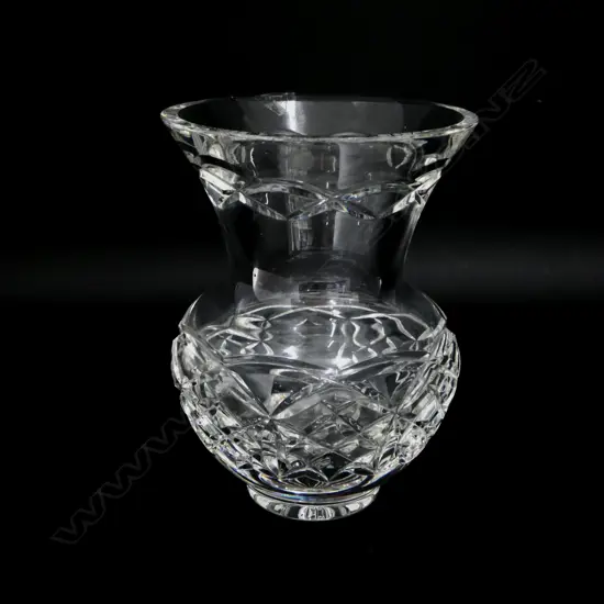 WATERFORD 'KIERAN' VASE H.155mm + BOX