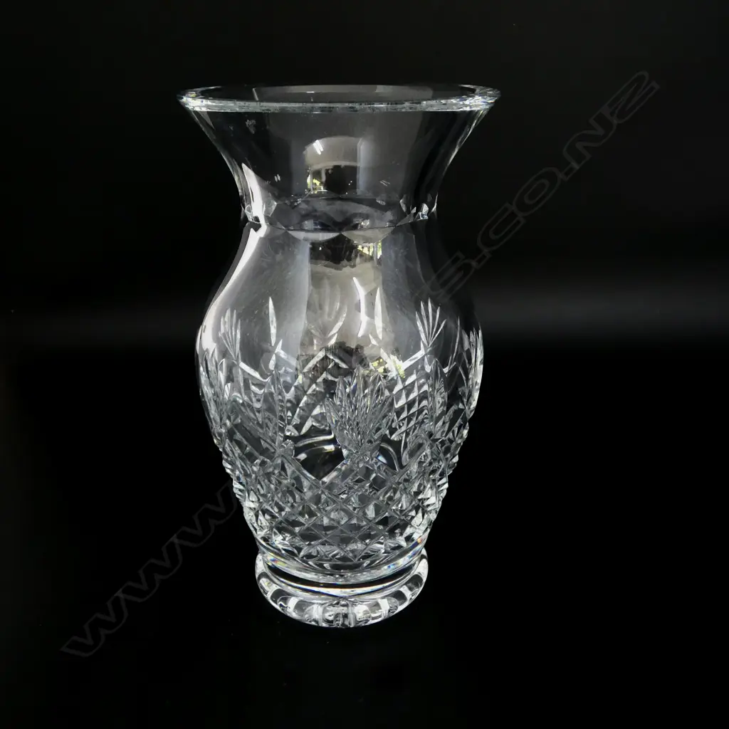 WATERFORD 'KILLARNEY' VASE H.205mm + BOX Image 1++
