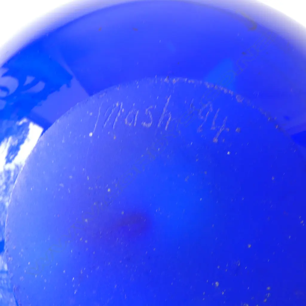 GARRY NASH ART GLASS VASE, SIGNED & DATED '94 H.150mm Image 1++