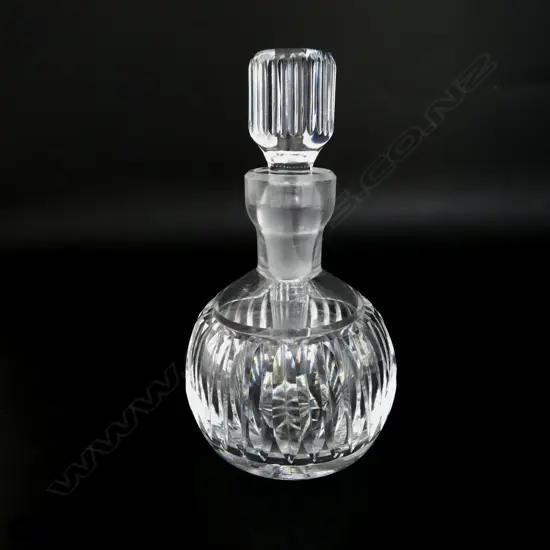 WATERFORD CUT CRYSTAL SCENT BOITTLE H.130mm