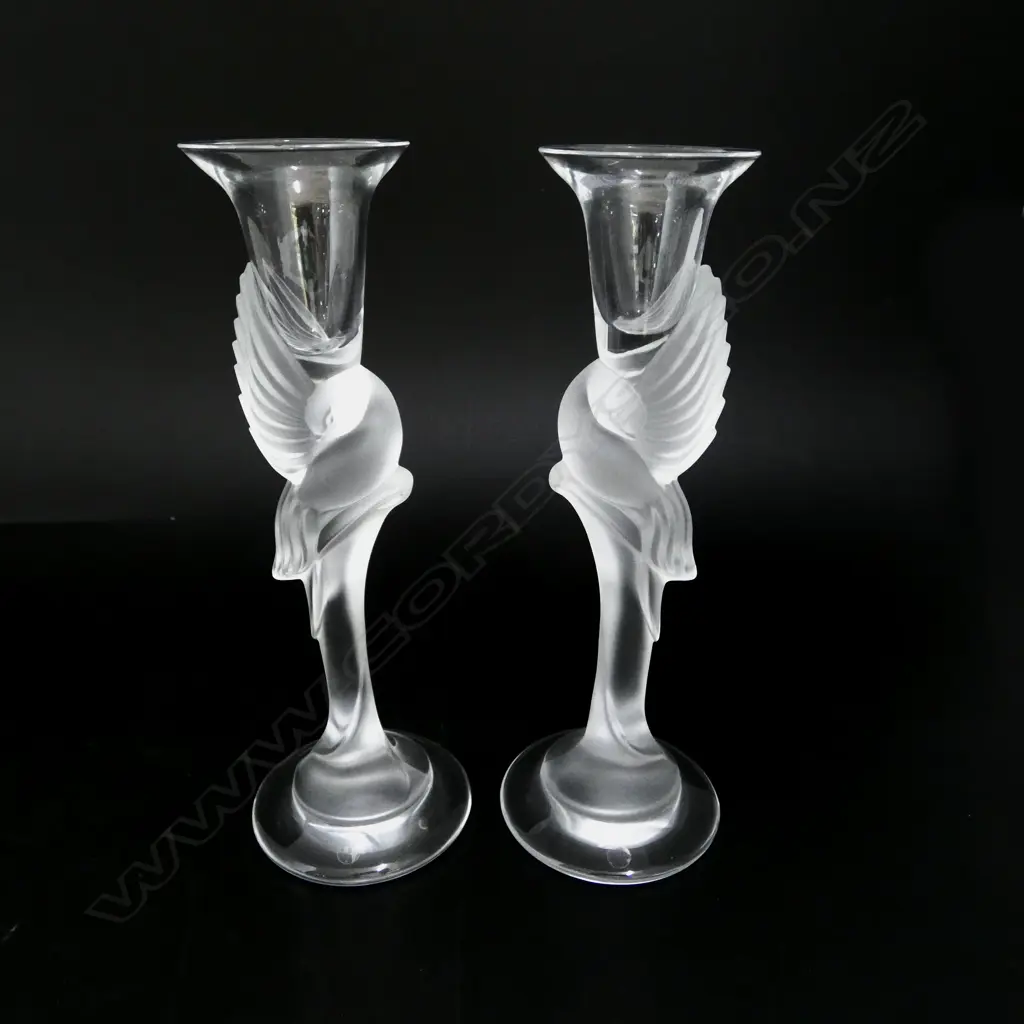 PR FRENCH FABERGE CANDLESTICKS H.230mm Image 1++