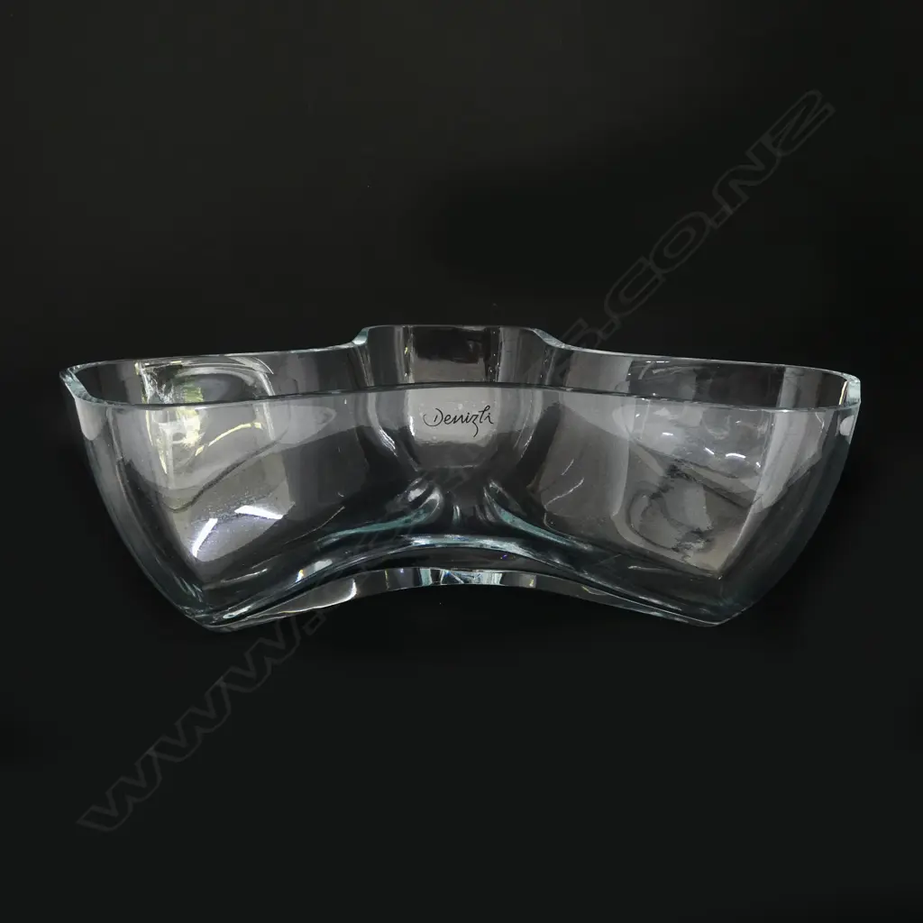 TURKISH GLASS TABLE VASE W.350mm Image 1++