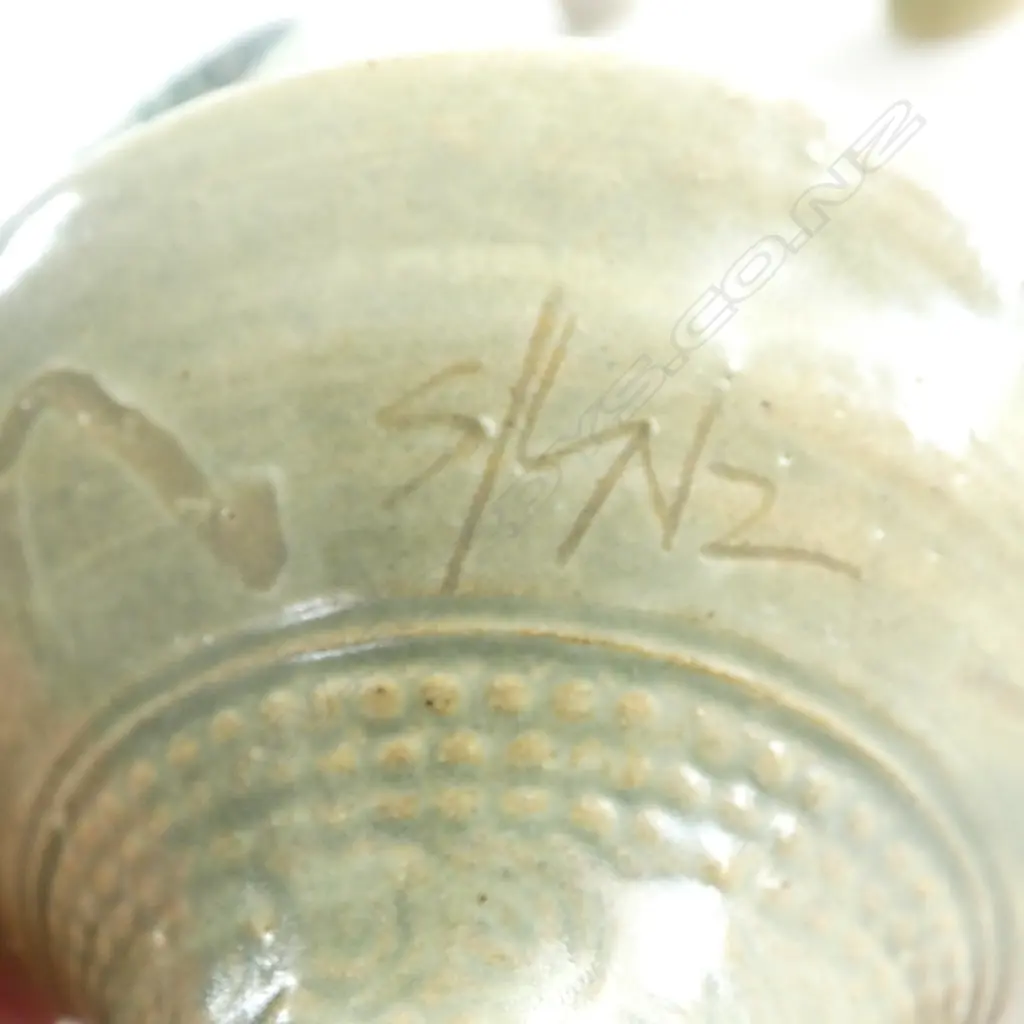 4 SML KEUM SUN LEE PEDESTAL BOWLS, Dia.100mm Image 1++